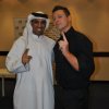 Moein Al Bastaki with celebrities
