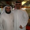 Moein Al Bastaki with celebrities