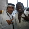 Moein Al Bastaki with celebrities