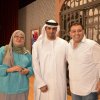 Moein Al Bastaki with celebrities