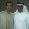 Moein Al Bastaki with celebrities