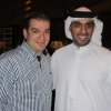 Moein Al Bastaki with celebrities