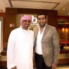 Moein Al Bastaki with celebrities