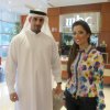 Moein Al Bastaki with celebrities