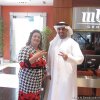 Moein Al Bastaki with celebrities