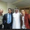 Moein Al Bastaki with celebrities
