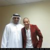 Moein Al Bastaki with celebrities