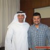 Moein Al Bastaki with celebrities