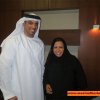 Moein Al Bastaki with celebrities