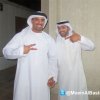 Moein Al Bastaki with celebrities