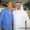Moein Al Bastaki with celebrities