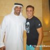 Moein Al Bastaki with celebrities