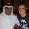 Moein Al Bastaki with celebrities