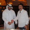 Moein Al Bastaki with celebrities