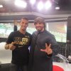Moein Al Bastaki with celebrities