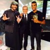 Moein Al Bastaki with celebrities