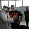 Moein Al Bastaki with celebrities
