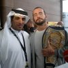 Moein Al Bastaki with celebrities