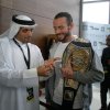 Moein Al Bastaki with celebrities