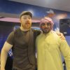 Moein Al Bastaki with celebrities