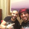 Moein Al Bastaki with celebrities