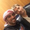 Moein Al Bastaki with celebrities