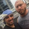 Moein Al Bastaki with celebrities